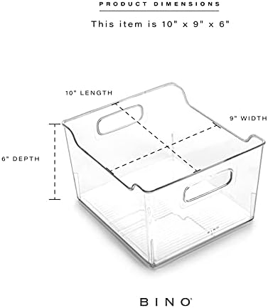 BINO | Clear Storage Organizer | THE LODGE COLLECTION | Containers for