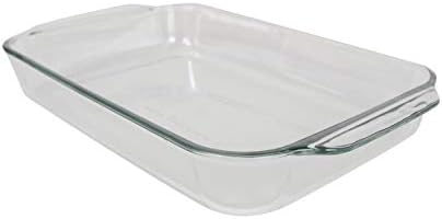 Pyrex 3qt Glass Baking Dish with Blue Lagoon Lid