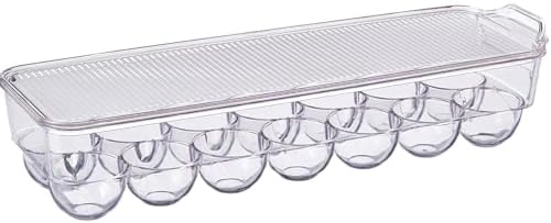 Dial Industries Fridge Egg Storage Holder, 14 Eggs