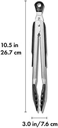 OXO Good Grips 2-Piece Nylon-Head Tongs