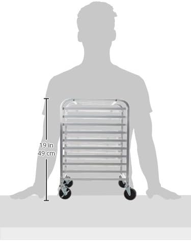 New Star Foodservice 36510 Commercial-Grade Aluminum 10-Tier Sheet Pan/Bun Pan - Image 10
