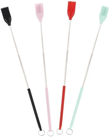 BESPORTBLE 4Pcs Silicone Basting Brush Set for Grilling and Baking