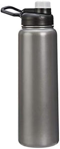Amazon Basics Large Insulated Stainless Steel Water Bottle, Leakproof