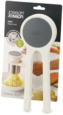 Joseph Joseph Helix Potato Ricer Masher Ergonomic Twist-Action Hand