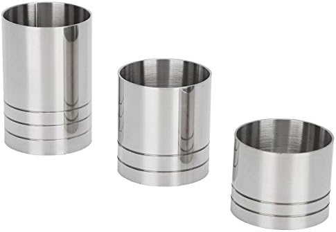 Stainless Steel Cocktail Jigger Set 25ml 35ml 50ml | 3 Piece Measuring