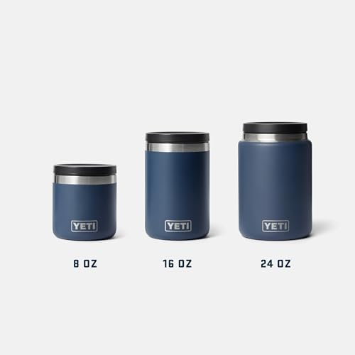 YETI Rambler 24 oz Food Jar, Vacuum Insulated, Stainless Steel, With