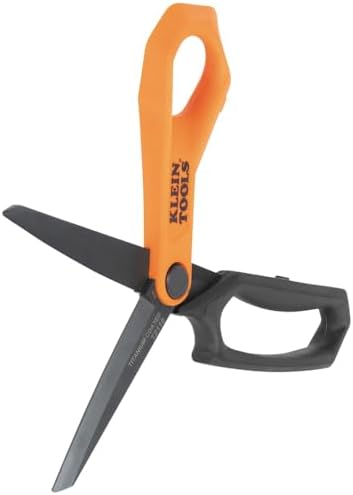 Klein Tools T2110 Titanium-Coated Professional Scissors, Stainless