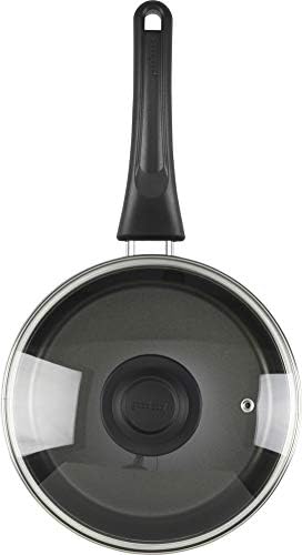GoodCook Everyday Sauce Pan with Lid, 3 Quart, Black