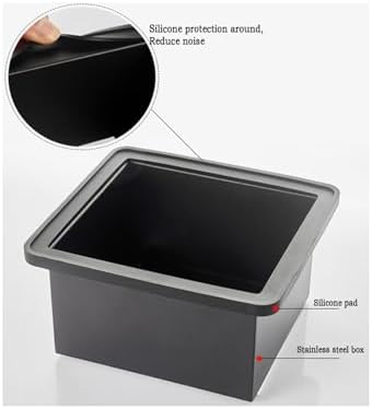Coffee Knock Box, Espresso Knock Box Coffee Bin Barista Accessories