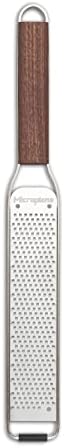Microplane Master Series Wood Handle Stainless Steel Zester Grater