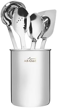 All-Clad 5-Piece Stainless Steel Kitchen Utensil Set