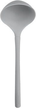 Tovolo Flex Core Silicone Ladle BPA Free Oyster Gray Deep Silicone Soup Ladle by Tovolo