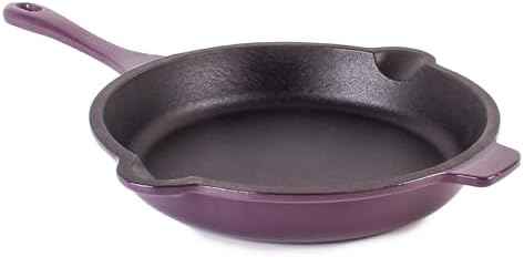 Berghoff 5Pc Enameled Cast Iron Cookware Set, Purple Pots & Pans
