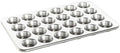 Nordic Ware Natural Aluminum Commercial Petite Muffin Pan, 24 Cup