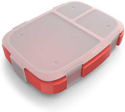 Bentgo Fresh Tray with Cover, Reusable 4-Compartment Meal Prep