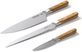 Made In Cookware 3-Piece Knife Set, Olive Wood Handle