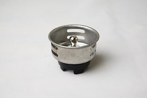 APEX RV Sink Drain, 2 1/2 Inch, Stainless Steel