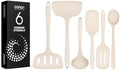 Small Silicone Spatula Turner Set, Non Toxic Kitchen Utensils, 6Pcs