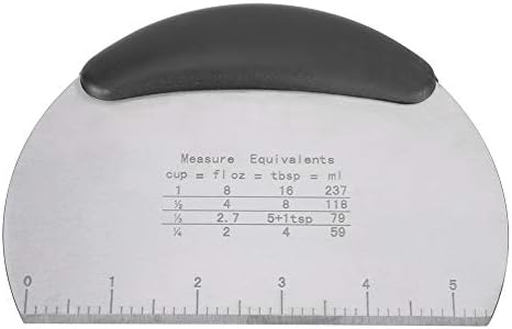 AYNEFY Stainless Steel Dough Cutter,Pastry Scraper Pizza Cutting Knife
