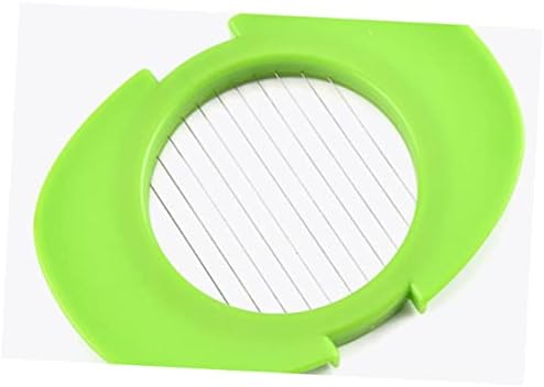 Egg Slicer Cutter Stainless Steel 4-in-1 with Base Holder