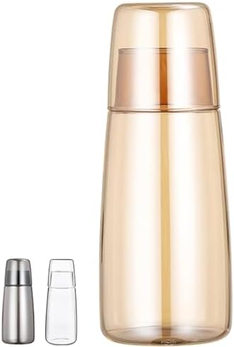 Yalucky Bedside Water Carafe Set with Tumbler, Bedside Carafe and