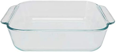 Pyrex 2-Qt & 3-Qt Glass Baking Dishes with Blue Lids