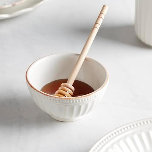 Lenox (858037) French Perle Groove Bowls (Set of 3), Mini, White