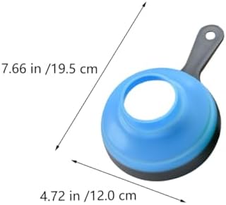 Beaupretty Foldable Wide Mouth Plastic Funnel Set Food-Grade Liquid