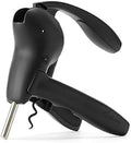 Rabbit Wine Lever Corkscrew Opener with Built-In Foil Cutter, Metal