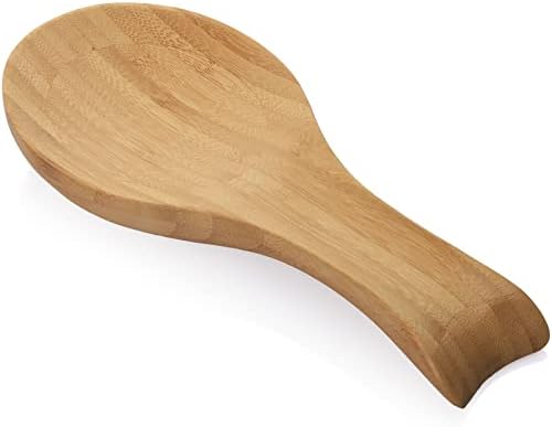 Spoon Rest for Stove Top, Bamboo Wood Spoon Holder for Kitchen