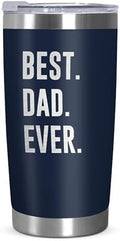 TEEZWONDER Dad Gifts from Daughter Son - 20 oz Stainless Steel Tumbler