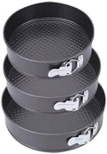 Springform Non Stick Cake Baking Pan Set Carbon Steel Detachable