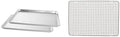 Nordic Ware Naturals Big Baking Sheet, 2 Pack, Silver & 43343 Oven