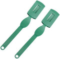 SHOWERORO 2pcs Carbon Steel Curved Dough Cutter for Bread and Cake