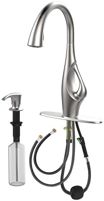 Pfister Indira Pull-Down Kitchen Faucet, Stainless Steel
