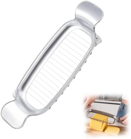 Butter Slicer Cutter & Cheese Cutter–Multi-Use Kitchen Tool for Evenly