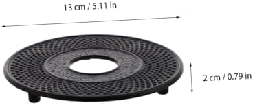 2pcs Iron Teapot Resting Mats with Heat Insulation