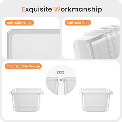 A-LuGei Drawer Organizer for Vanity Bathroom Makeup Desk