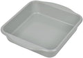 8 x 8 Inch Square Brownie Cake Pan, Non-Stick Aluminum Naturally Slick