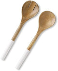 Folkulture Salad Servers or Salad Tongs | Set of 2 (12") Serving