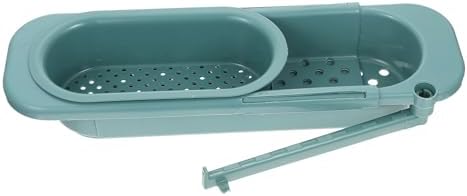 Green over Sink Colander Vegetables Washing Basket with Large Capacity
