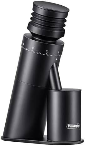 Gen 4 Electric Burr Coffee Grinder, Single Dose, Black