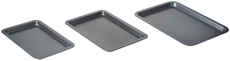Nifty Cookie & Baking Sheets (Set of 3) – Non-Stick Coated Steel
