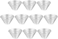 uxcell 10Pcs Metal Cake Pan Set, Aluminum Alloy Princess Doll Cake
