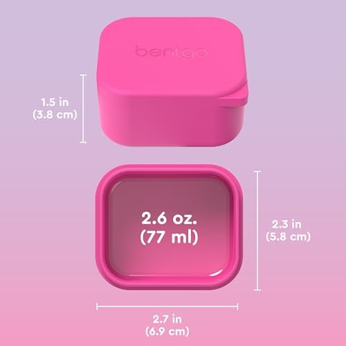 Bentgo Sidekicks 2-Pack Silicone Container Set - Dipping Sauce Cups