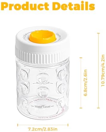 2 in 1 Egg Peeler with Piercer, White