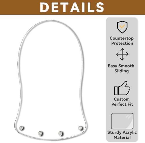 Acrylic Tray for KitchenAid Stand Mixers, 4.5Qt–5Qt