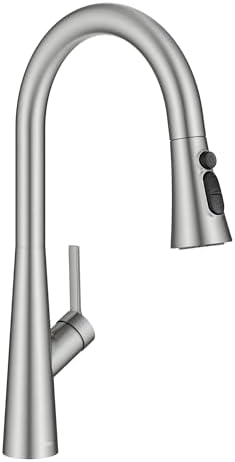 KRAUS 17 in Stainless Steel Pull Down Kitchen Faucet