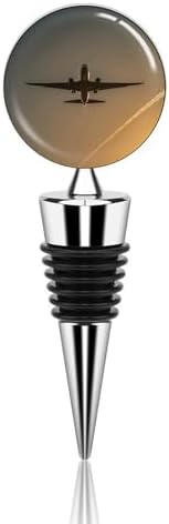 Bright Daylight Aircraft Wine Stopper Vacuum Alloy Wine Bottle Stopper