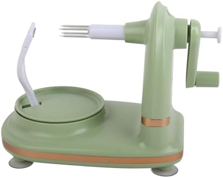RiToEasysports Peeler Hand Crank Stainless Steel Fruit Peeler Corer